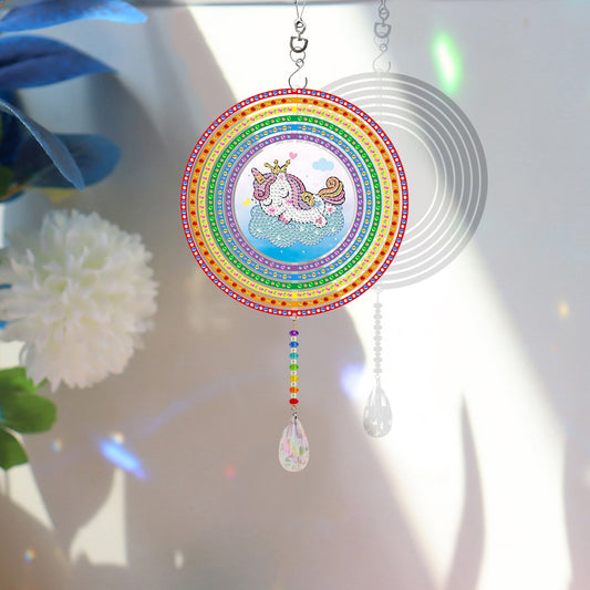 Diamond Painting | Three-dimensional Acrylic Ornaments | 5D Point Diamond Beads Crafts | unicorn