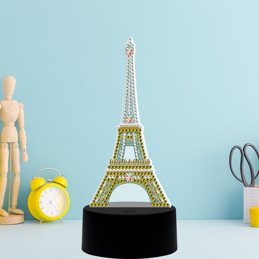 DIY Diamond Painting LED Light Sign-Eiffel tower