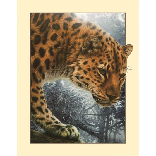 Leopard | Full Round Diamond Painting Kits