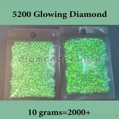 Diamonds | DMC Square Round Luminous Diamonds for DIY Diamond Painting | Tools