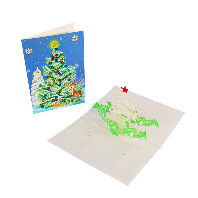 Christmas Card | Diamond Painting | 4pcs
