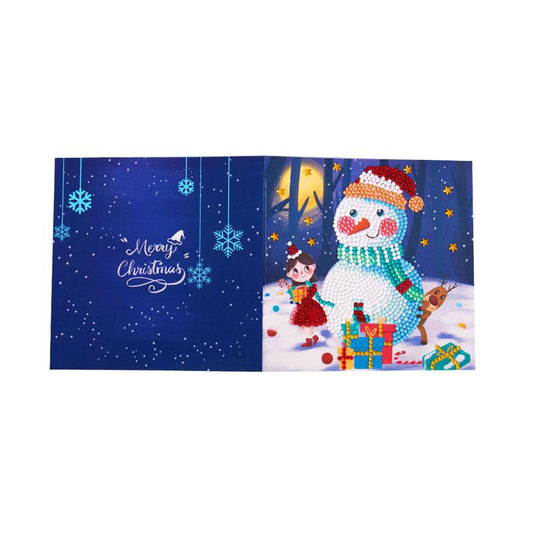 Greeting card-Snowman
