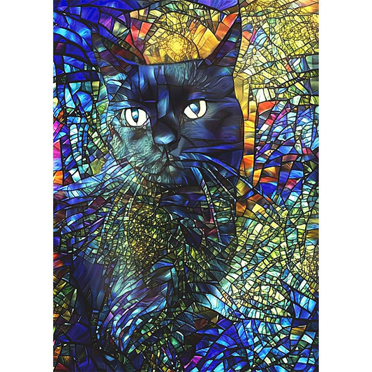 Cat | Full Round/Square Diamond Painting Kits