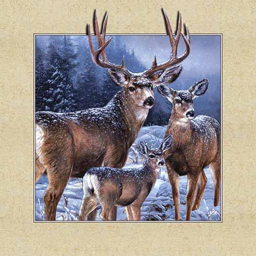 3D Animal Series | Deer | Full Round/Square Diamond Painting Kits