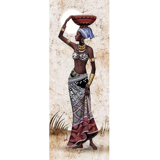 African woman | Full Round/Square Diamond Painting Kits (30x90cm)