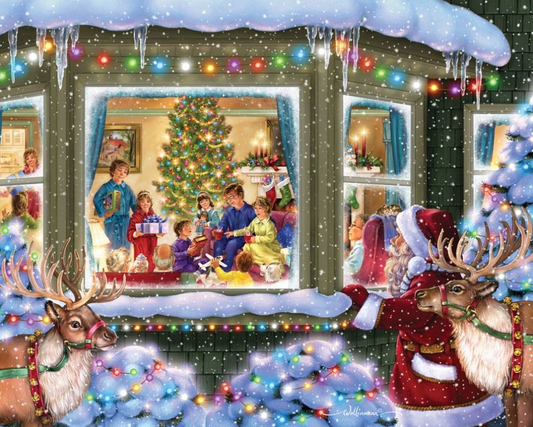 Christmas Collection | Santa Claus | Full Round/Square Diamond Painting Kits