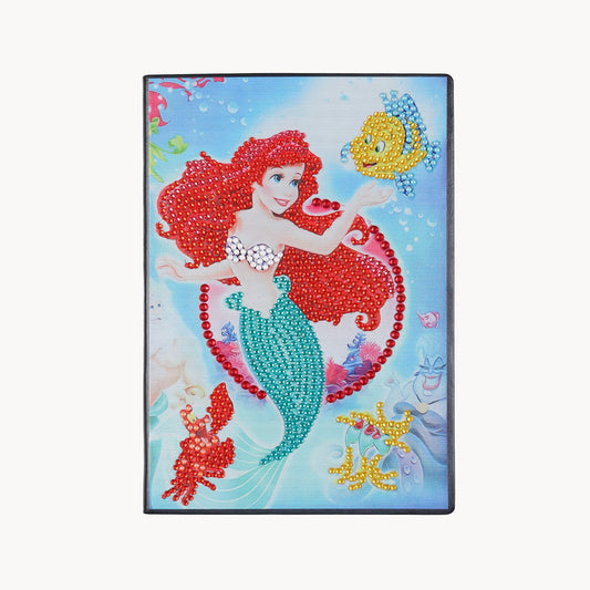 A5 5D Notebook DIY Part Special Shape Rhinestone Diary Book | Mermaid