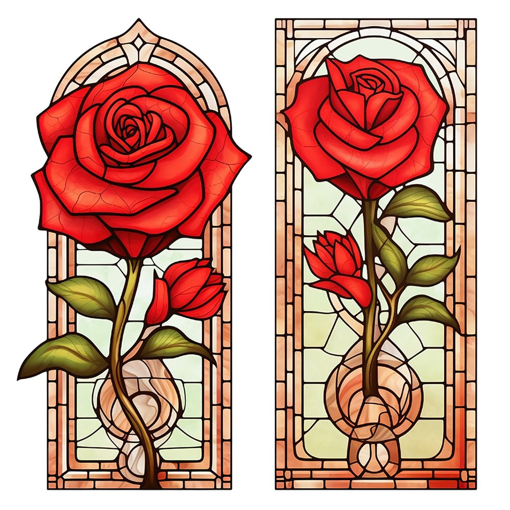 AB luxurious polyester cloth diamond Painting Kits | Two Roses
