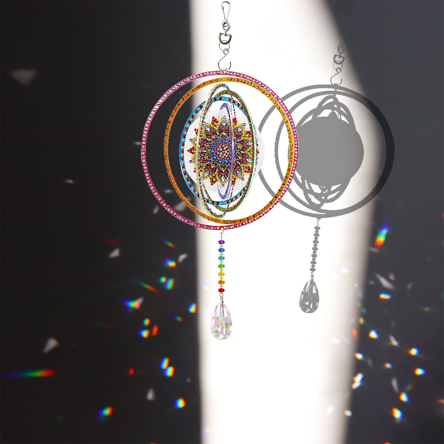 Diamond Painting | Three-dimensional Acrylic Ornaments | 5D Point Diamond Beads Crafts | flower