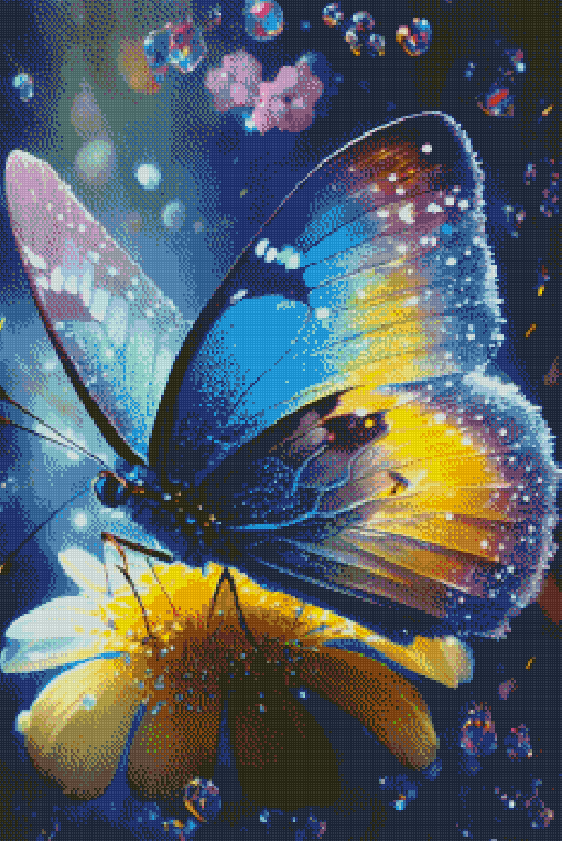 Full Round/Square Diamond Painting Kits |  Butterfly