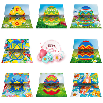 5D DIY Diamond Painting Greeting Card Special Shaped | Easter folded greeting card